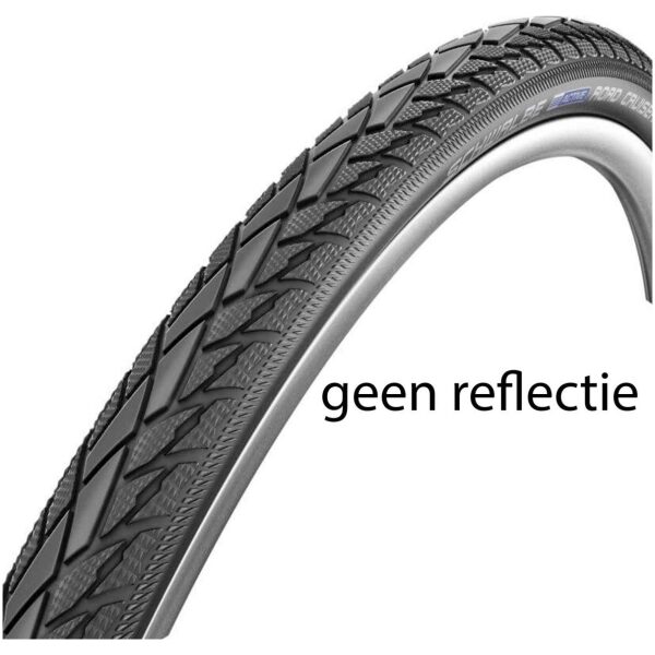 Schwalbe BUB 28X11/4 SC 32-622 ROAD CRUISER GKG ZW Zwart