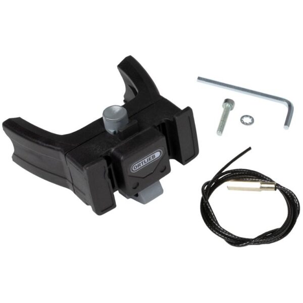 Ortlieb Stuurtas montage-set e-bike e226 zonder slot Zwart