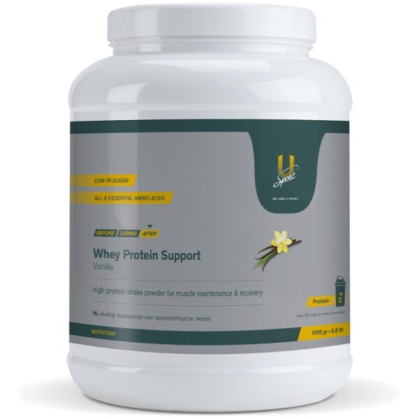 U-sport Whey Protein Support Vanilla 1000 g