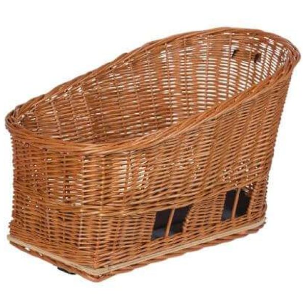 Basil MAND BAS RIET DIER PASJA L MIK AFN A NAT 38L Naturel Brown