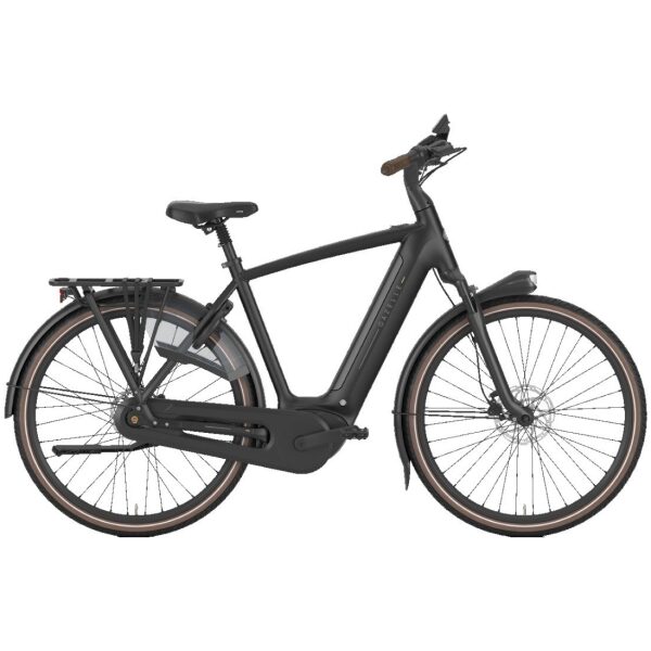 Gazelle Grenoble C8+ - 540Wh Black Mat Heren