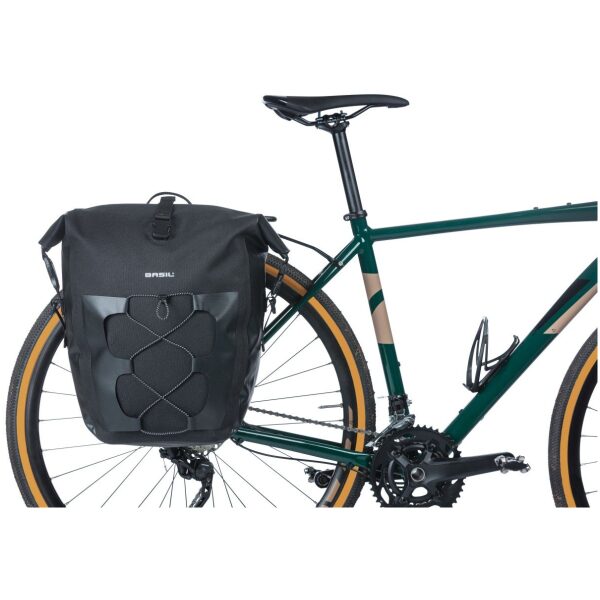 Basil TAS BAS NAVIGATOR WATERPROOF ENKEL ZW Zwart - Afbeelding 3