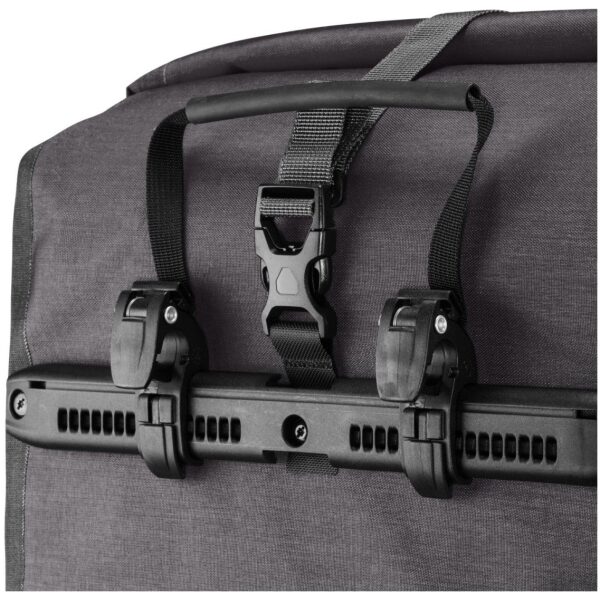 Ortlieb Tas achter back roller plus f5204 grani-black ql2. Granite/black
