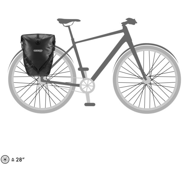 Ortlieb Tas achter back roller classic f5301 ql2.1 ( Black - Afbeelding 2