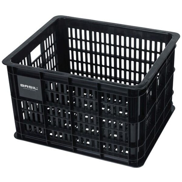 Basil KRAT BAS PVC ZW 29.5L Zwart