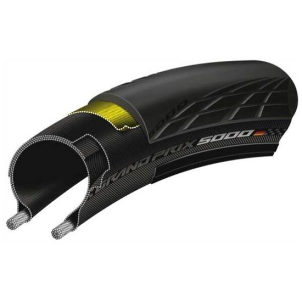 Continental Race Grand Prix 5000 23-622 700x23C Zwart