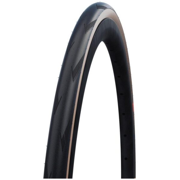 Schwalbe BUB 28X11/16 SC PRO ONE TLE AVG ZW/TR VW Zwart/Transparant