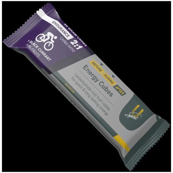 U Sport S energy cubes endurance black currant - Afbeelding 2