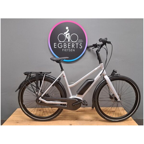 Batavus Dinsdag E-go Comfort - 400Wh Zilver Mat Mixed