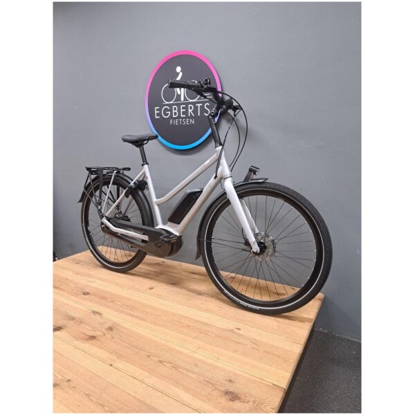 Batavus Dinsdag E-go Comfort - 400Wh Zilver Mat Mixed - Afbeelding 4