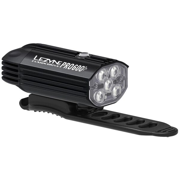 Lezyne FUSION DRIVE PRO 600+ FRONT SATIN BLACK