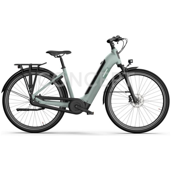 Batavus Altura PT Pro - 500Wh Grey Turquoise Matt Dames