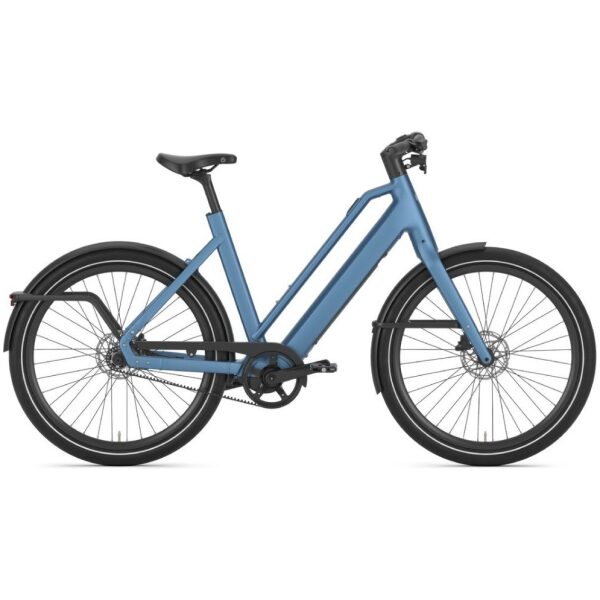 Gazelle Cayo C1 - 430Wh Legion Blue Mat Dames
