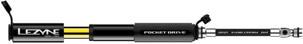 Lezyne POCKET DRIVE/HI GLOSS BLACK