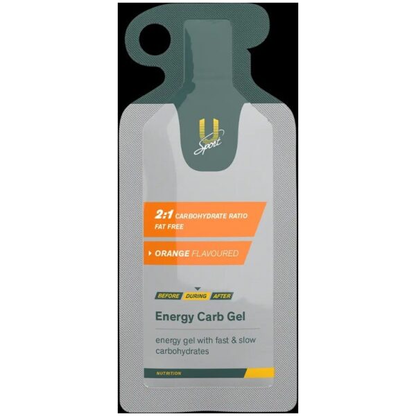 U-sport energy carb gel orange flavoured