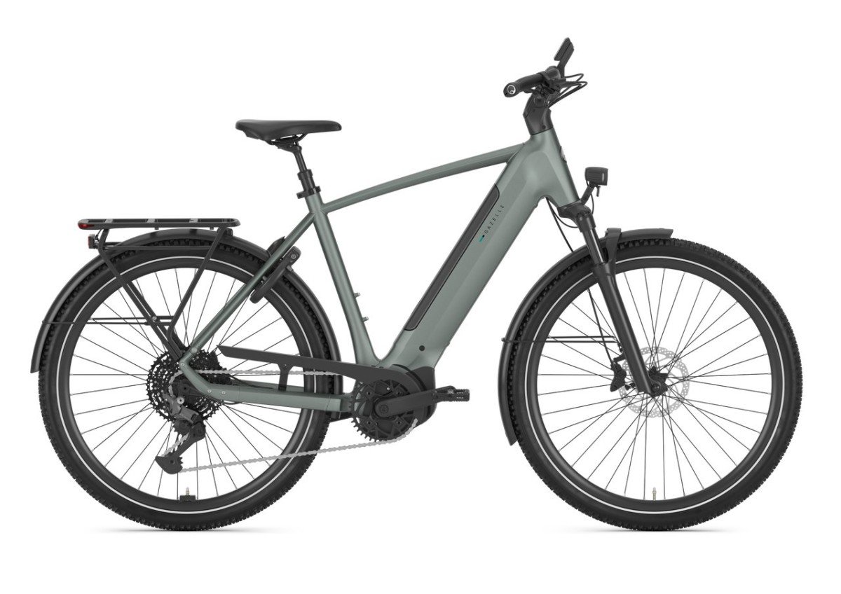 Gazelle Ultimate T11 - 540Wh Twilight Green Mat Heren