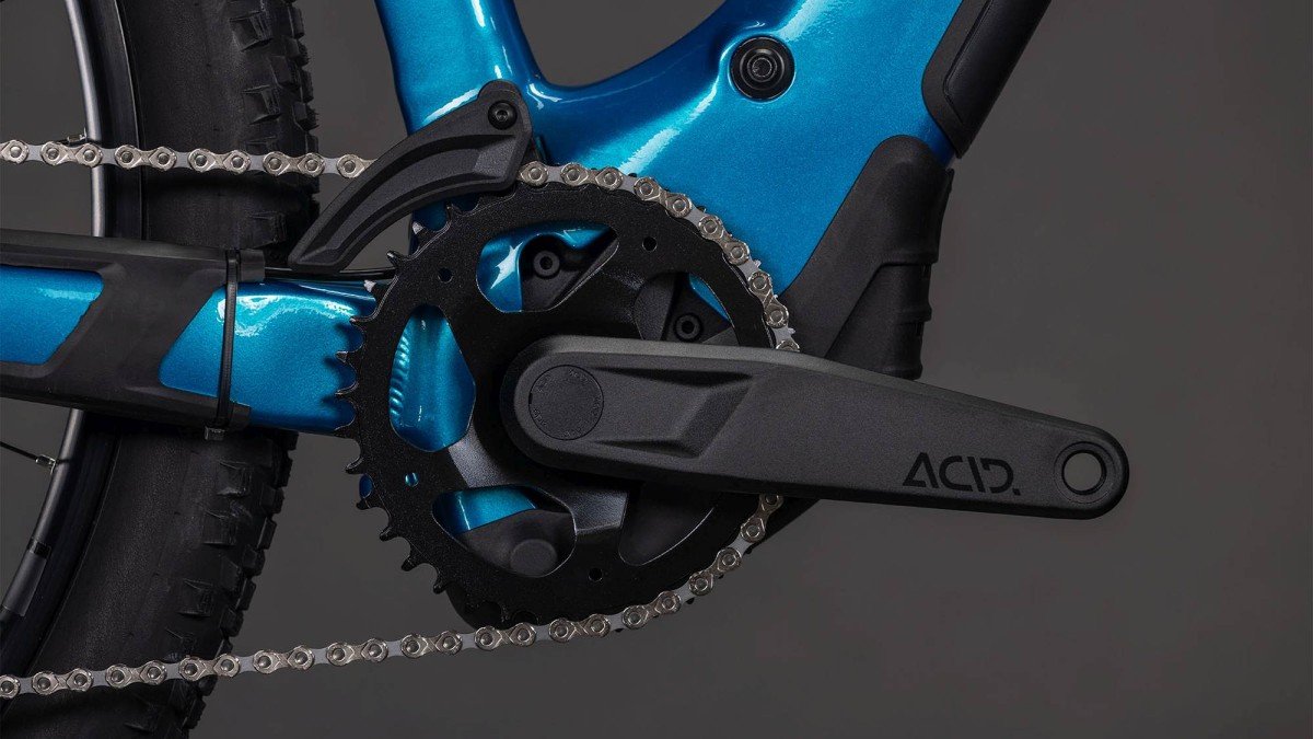 Cube Reaction Hybrid Performance - 600Wh ELECTRICBLUE/DAZZLE Heren - Afbeelding 6