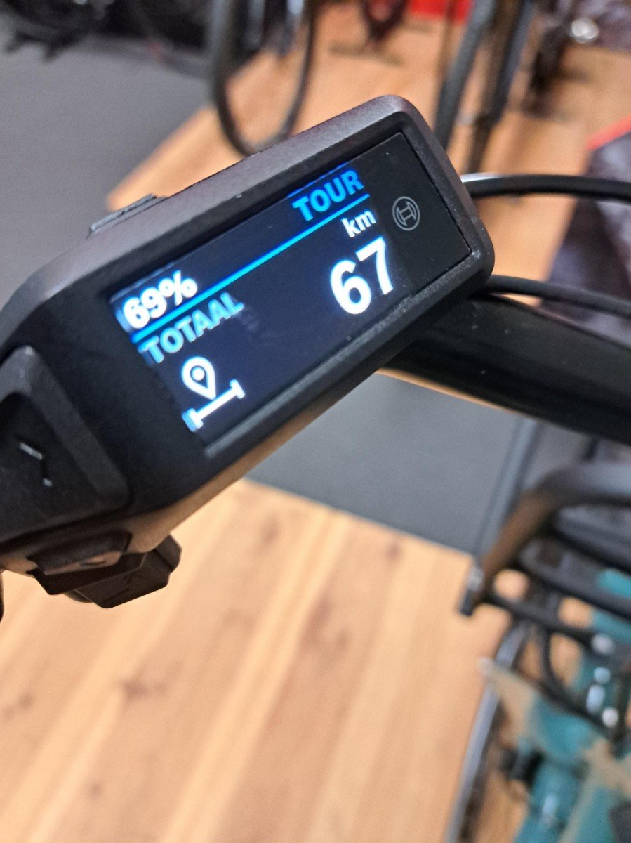 Gazelle HeavyDutyNL C7+ - 500Wh Thyme Green Glans Dames - Afbeelding 9