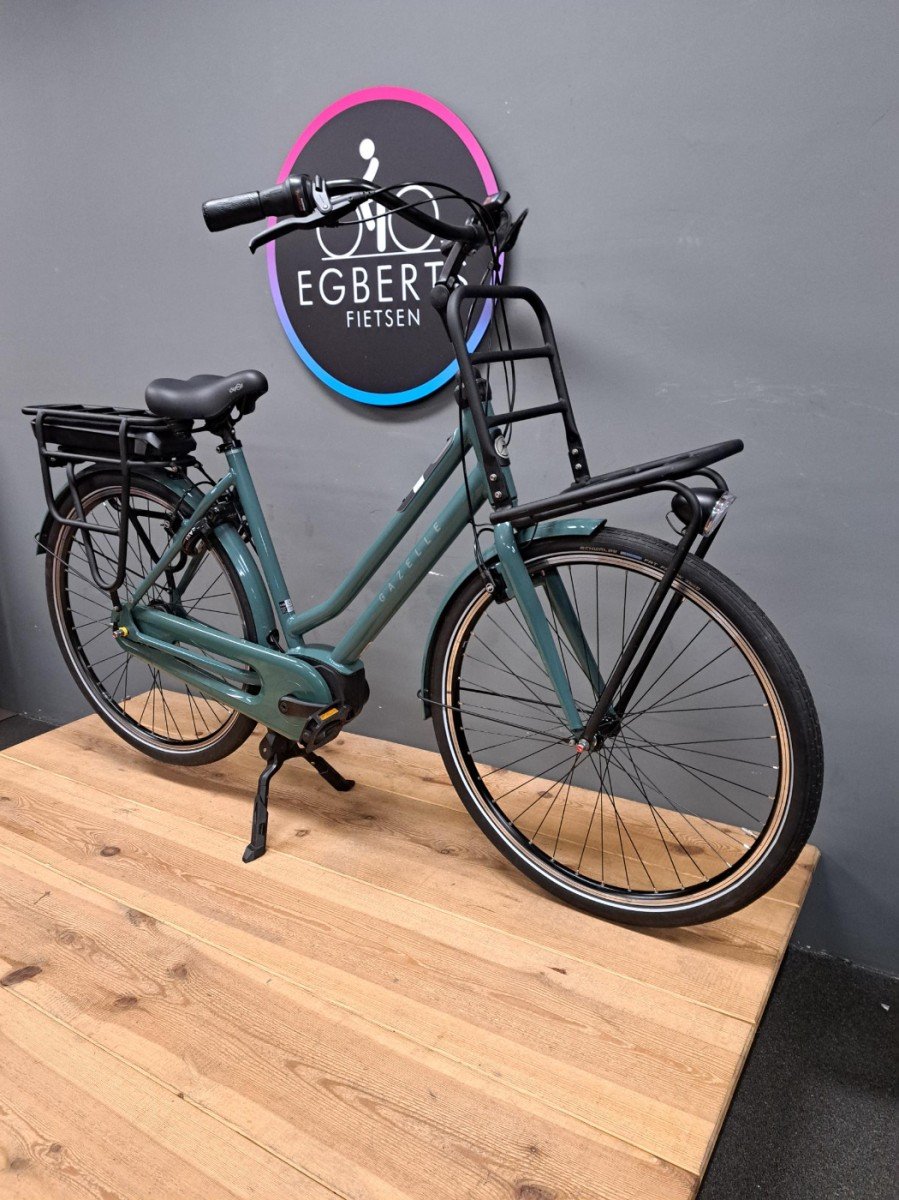 Gazelle HeavyDutyNL C7+ - 500Wh Thyme Green Glans Dames - Afbeelding 4