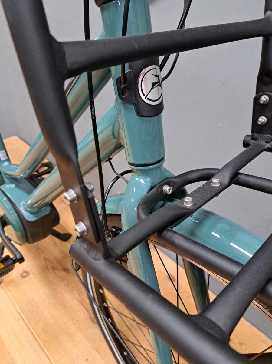 Gazelle HeavyDutyNL C7+ - 500Wh Thyme Green Glans Dames - Afbeelding 5