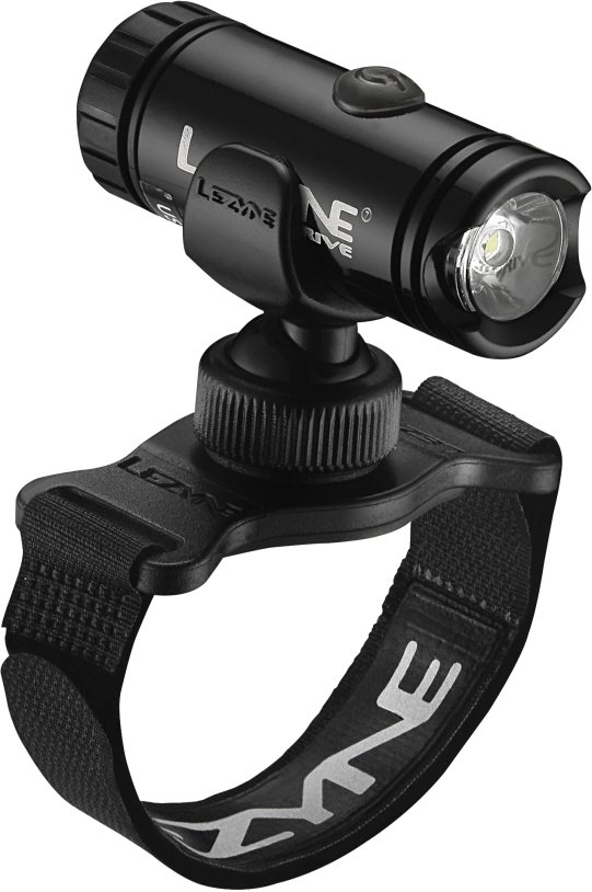 Lezyne LED HELMET MOUNT - CM - MM BLACK