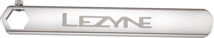 Lezyne CNC ROD HI POLISH SILVER