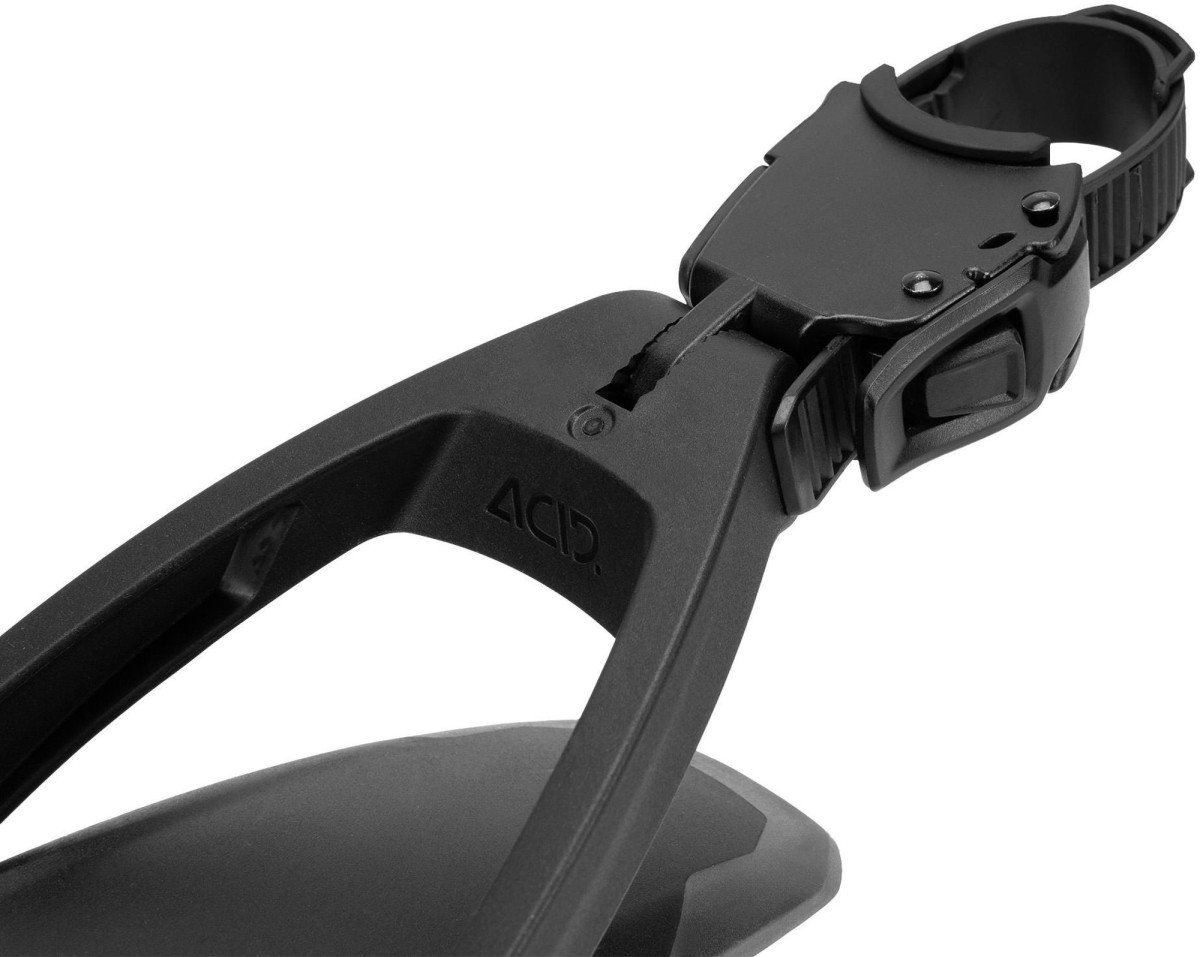 Acid MUDGUARD VANE PRO 27.5-29 INCH RATCHET REAR Black/grey - Afbeelding 3