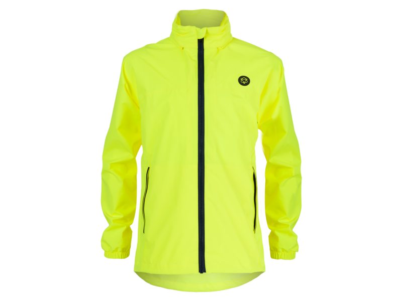 Agu go kids jacket neon yellow 146-152 Geel