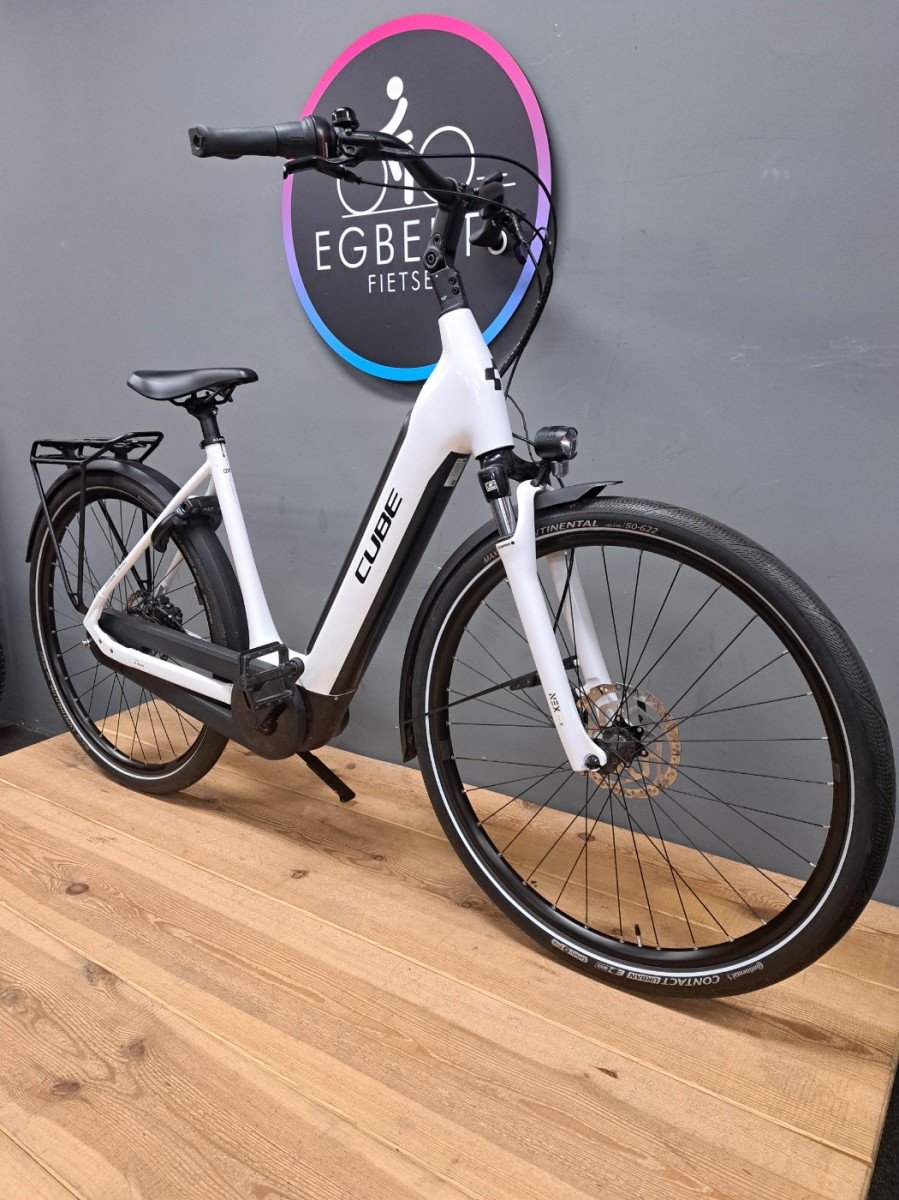 Cube SUPREME HYBRID COMFORT ONE 500 Metallicwhite/black Dames - Afbeelding 4