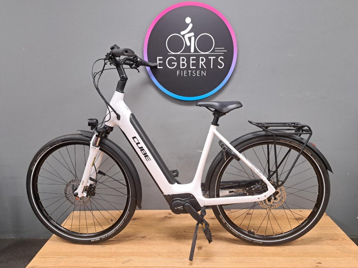 Cube SUPREME HYBRID COMFORT ONE 500 Metallicwhite/black Dames - Afbeelding 3