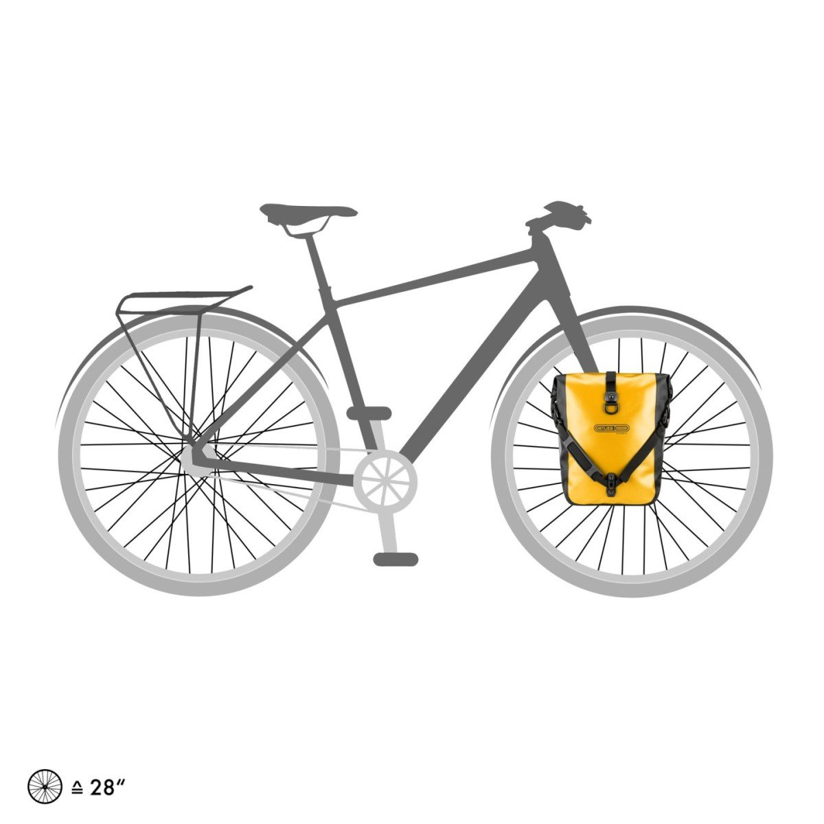 Ortlieb Sport-Roller Classic QL2.1 25 L sunyellow- Sunyellow-black - Afbeelding 2