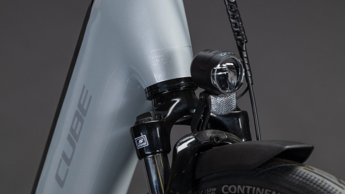 Cube SUPREME HYBRID COMFORT ONE 600 FOGGREY/REFLEX Dames - Afbeelding 8