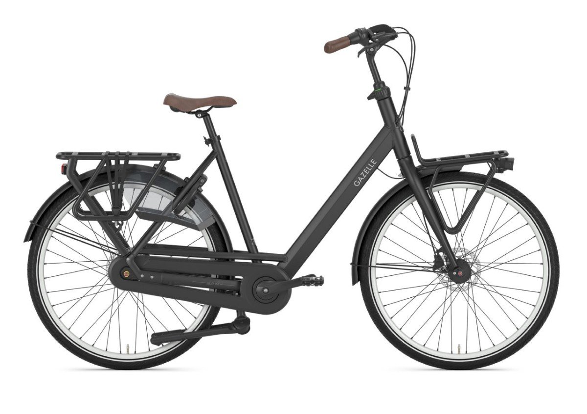 Gazelle Bloom Black Mat DAMES