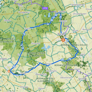 Favoriete fietsroute Margreet