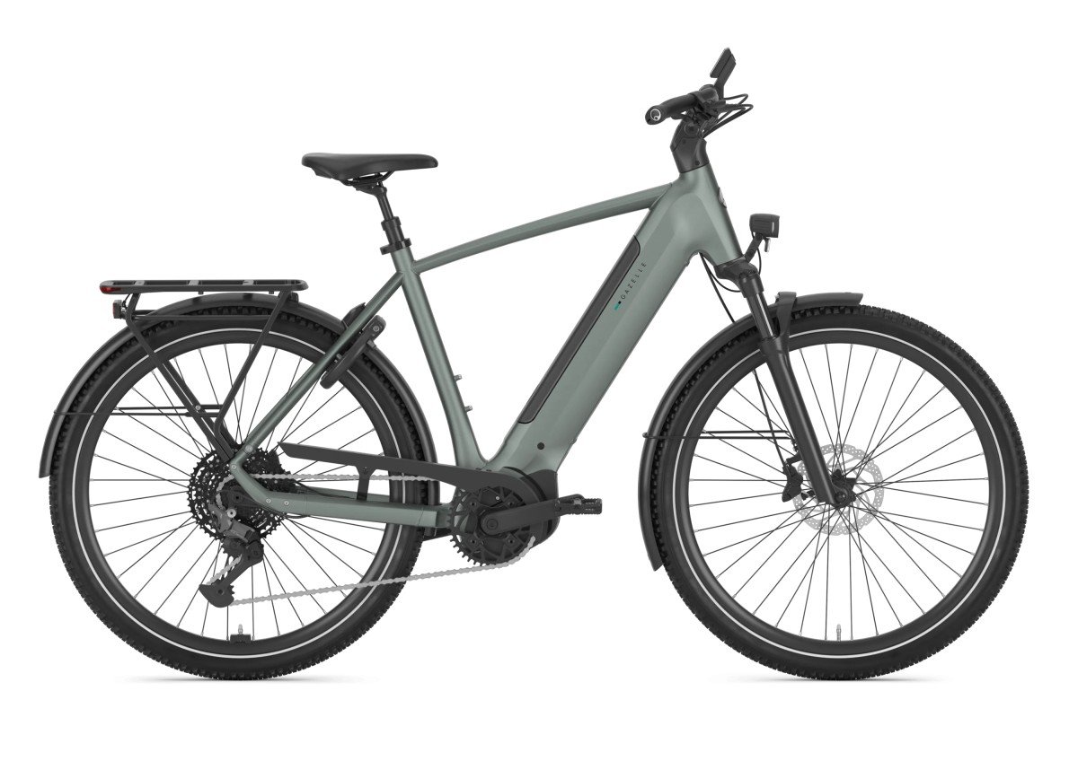 Gazelle Ultimate T11 - 540Wh Twilight Green Mat Heren