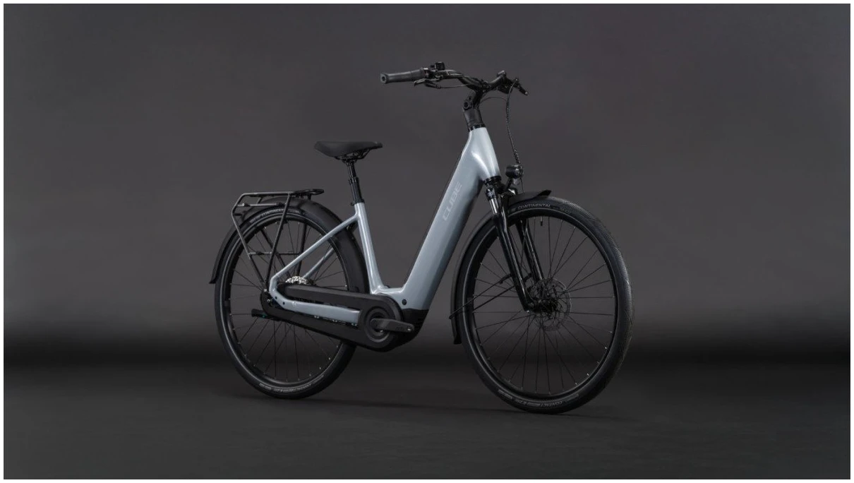 Cube SUPREME HYBRID COMFORT ONE 600Wh FOGGREY/REFLEX Dames - Afbeelding 9