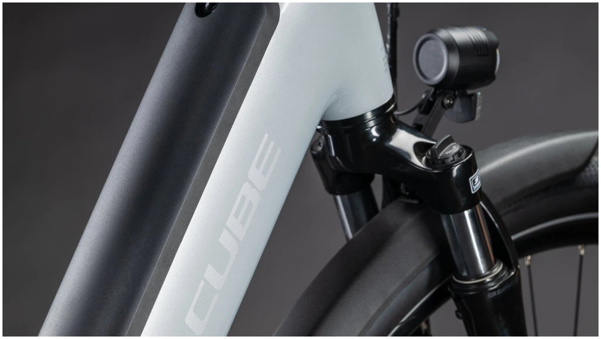 Cube SUPREME HYBRID COMFORT ONE 600Wh FOGGREY/REFLEX Dames - Afbeelding 4