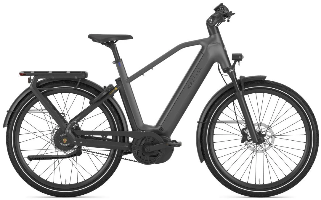 Gazelle Eclipse C380 - 750Wh Anthracite Grey Mat Heren - Afbeelding 4