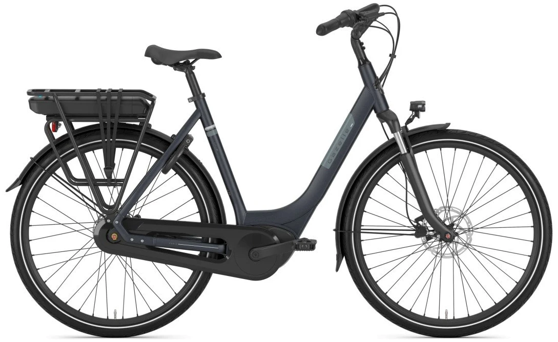Gazelle Paris C7 - 400Wh Graphite Blue Mat Dames - Afbeelding 3