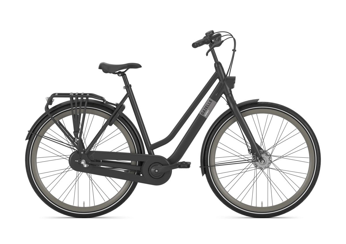 Gazelle Esprit - T3 Black Mat Dames
