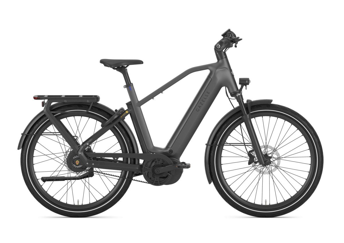 Gazelle Eclipse C380 - 750Wh Anthracite Grey Mat Heren - Afbeelding 4