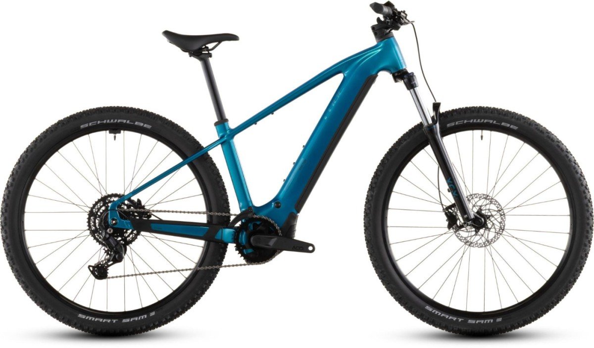 Cube REACTION HYBRID PERFORMANCE 600Wh ELECTRICBLUE/DAZZLE Heren
