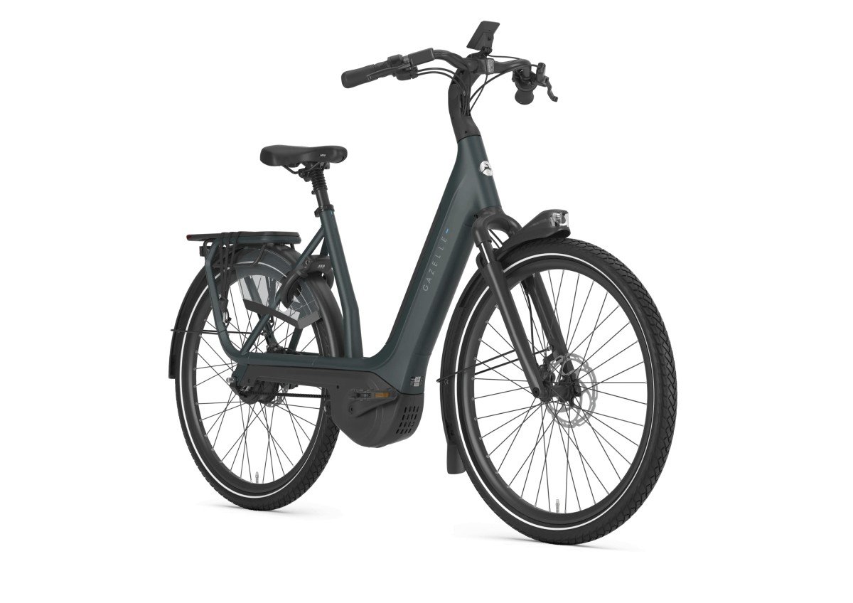 Gazelle Avignon C380 - 540Wh Teal Grey Mat Dames - Afbeelding 3