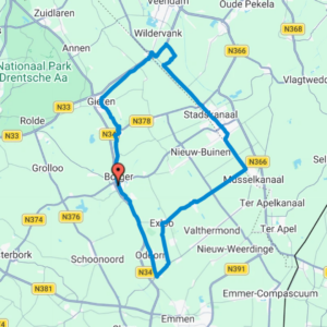Favoriete fietsroute Roelof
