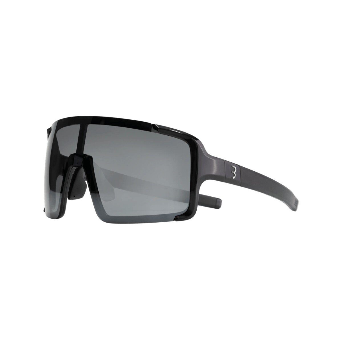 BBB BSG-69 Sportbril Chester Smoke Flash Mirror Glans Zwart