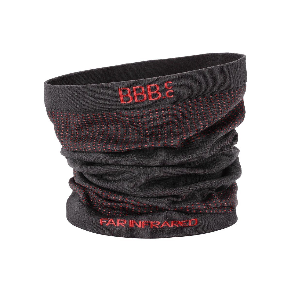 BBB BBW-492 Scarf FIRNeck Zwart/rood