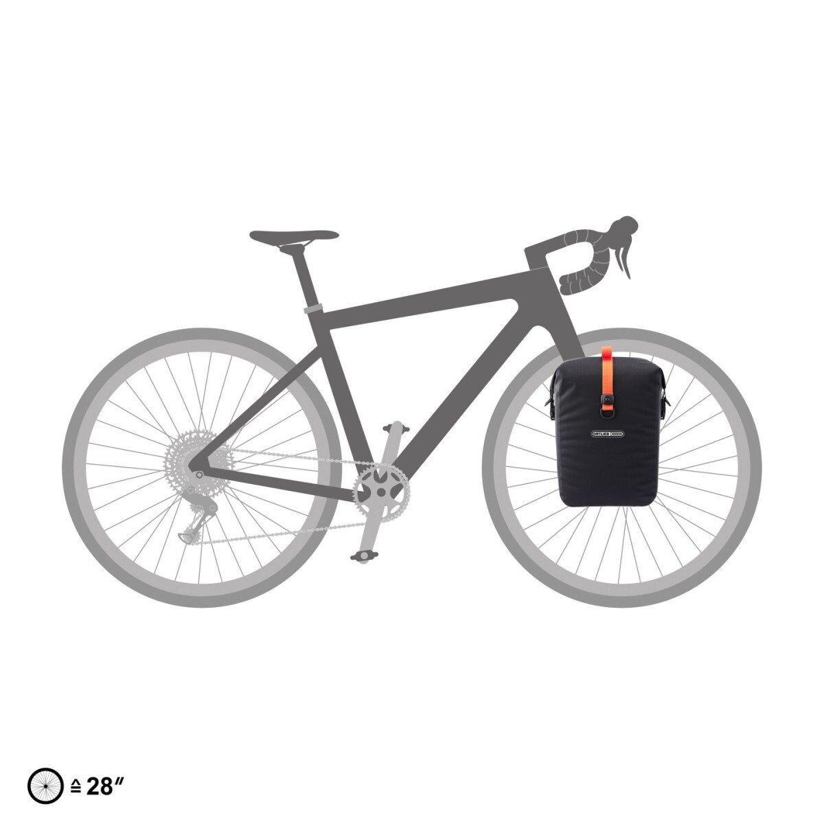 Ortlieb Gravel-Pack QL3.1 14.5 L-matt Zwart - Afbeelding 5