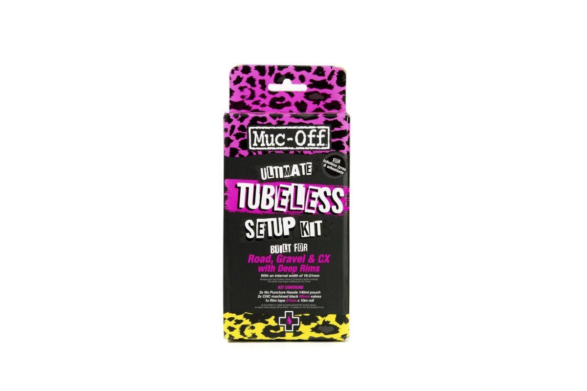 Muc Off Muc-off ultimate tubeless kit road/gravel/xc 60mm Zwart