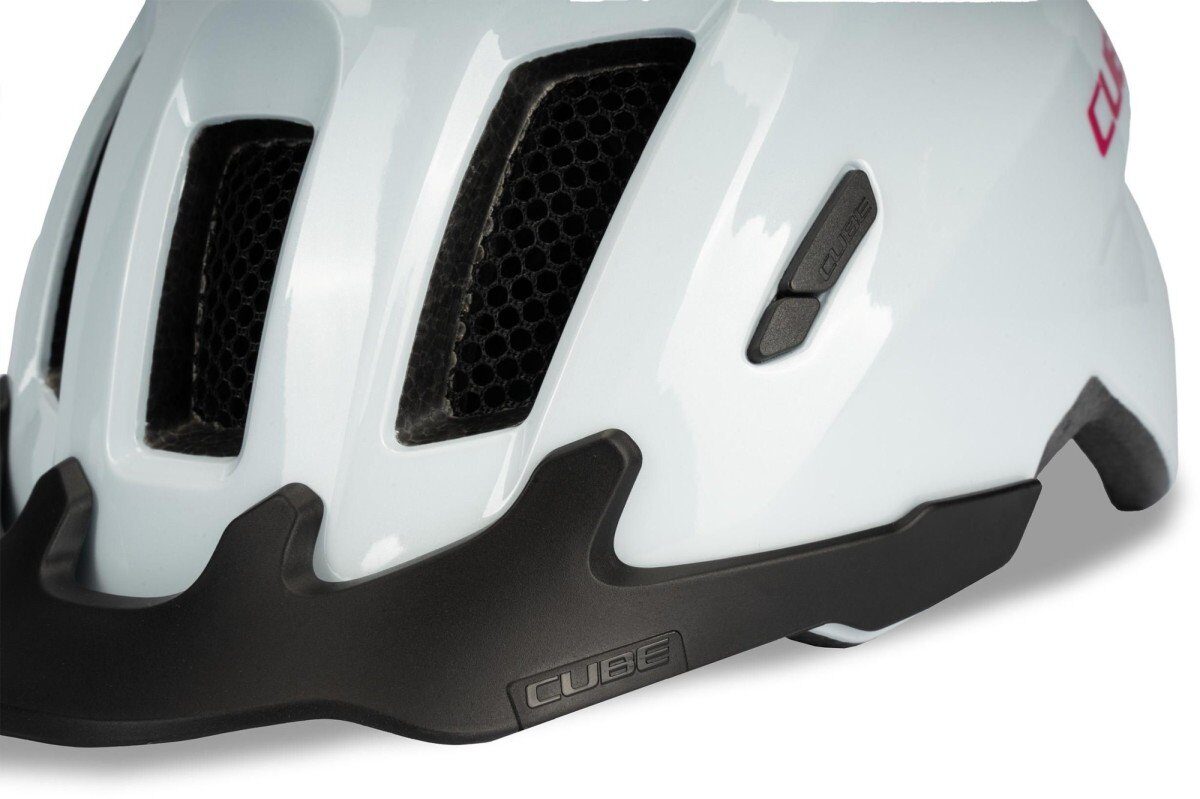 Cube HELMET FINK XS (46-51) FLASHWHITE/PINK - Afbeelding 2