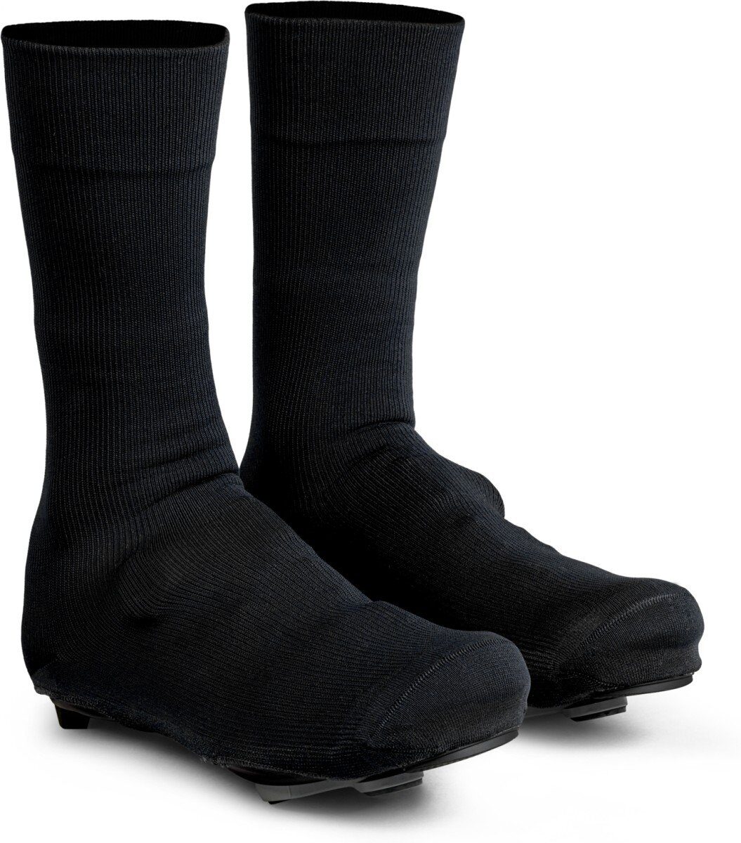 Gripgrab Flandrien Waterproof Knitted Road Shoe Covers Black